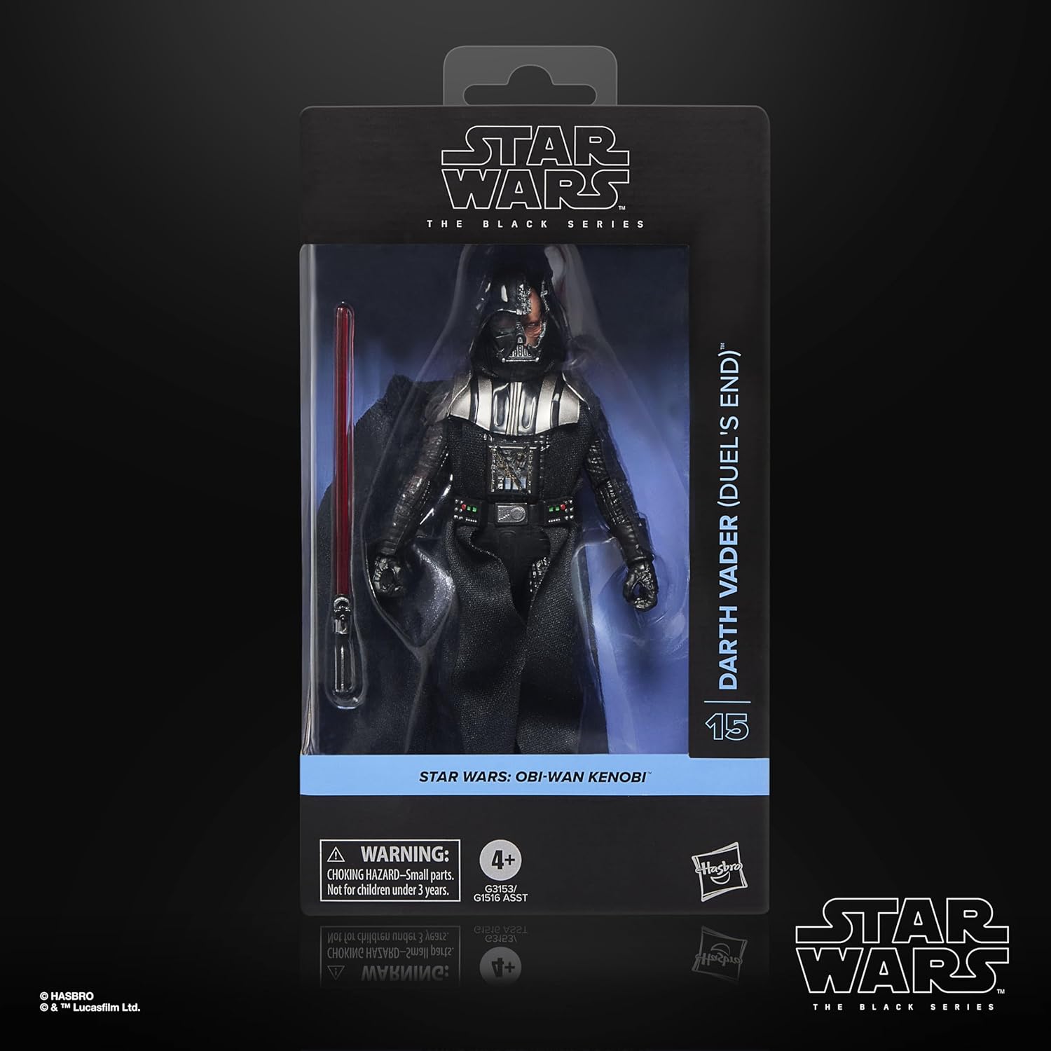 Star Wars The Black Series Darth Vader (Duel's End), Obi-Wan Kenobi Collectible Action Figure (15 cm)