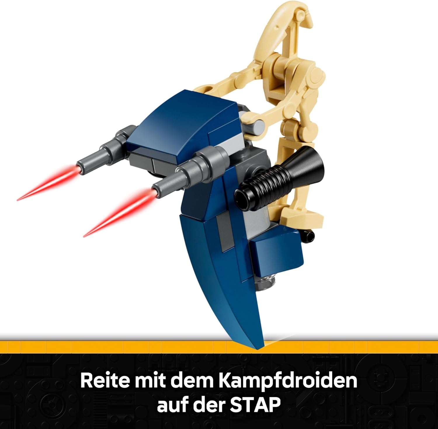 LEGO Star Wars: The Clone Wars Separatist MTT in the Battle of Felucia - Toy with Lightsaber - Kids' Gift for Boys and Girls - Model Building for Display and Collecting - 75435