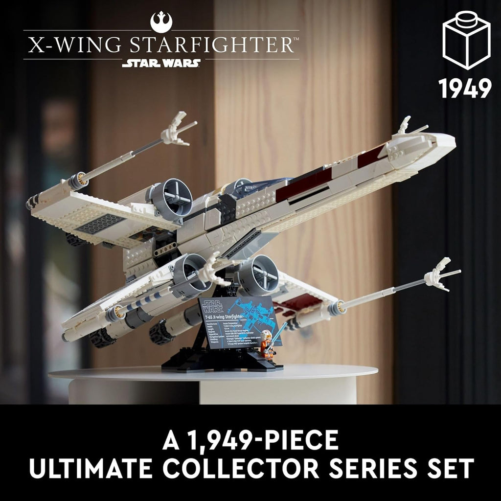 LEGO Star Wars Ultimate Collector Series X-Wing Starfighter 75355 | Bauset für Erwachsene, Star Wars Sammlerstück zum Bauen und Ausstellen mit Luke Skywalker Minifigur