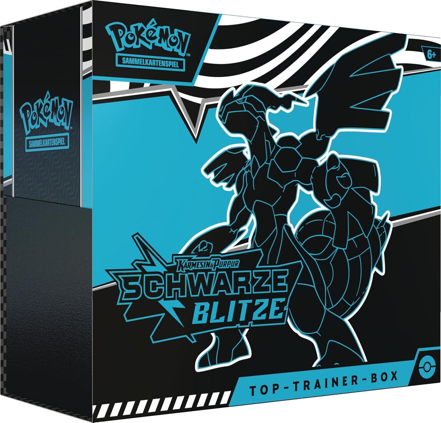 Pokemon Mega Entwicklungen Dunkelnacht – Top Trainer Box TTB - Deutsch NEU & OVP und BB-Toy-Trades-Toploader