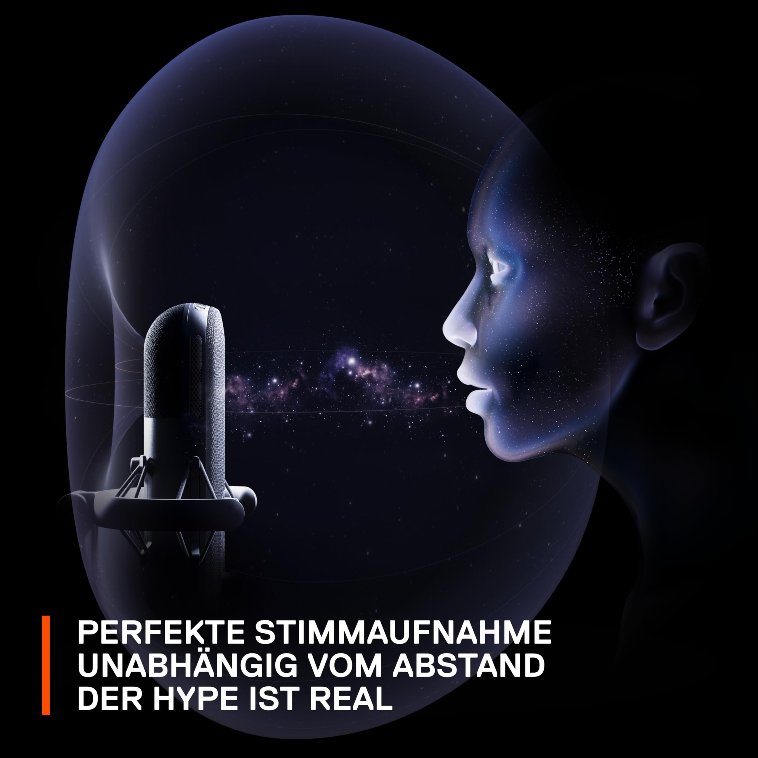 SteelSeries Alias Pro Kit – XLR-Mikrofon + Stream-Mixer – 3 Mal größere Kapsel fürs Gaming, Streaming und Podcasting – USB/XLR-Schnittstelle – Benutzerdefinierte Steuerung – RGB – Einzel- oder Dual-PC
