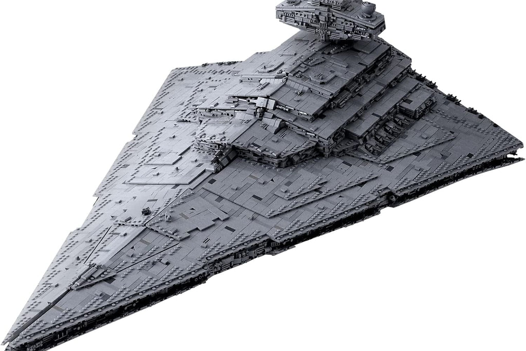 13135 Imperial Star Destroyer Toy with 3 Mini Spaceships, 11885 Building Blocks Technic Star Destroyer, Collectible for Adults, compatible with UCS Super Star Destroyer