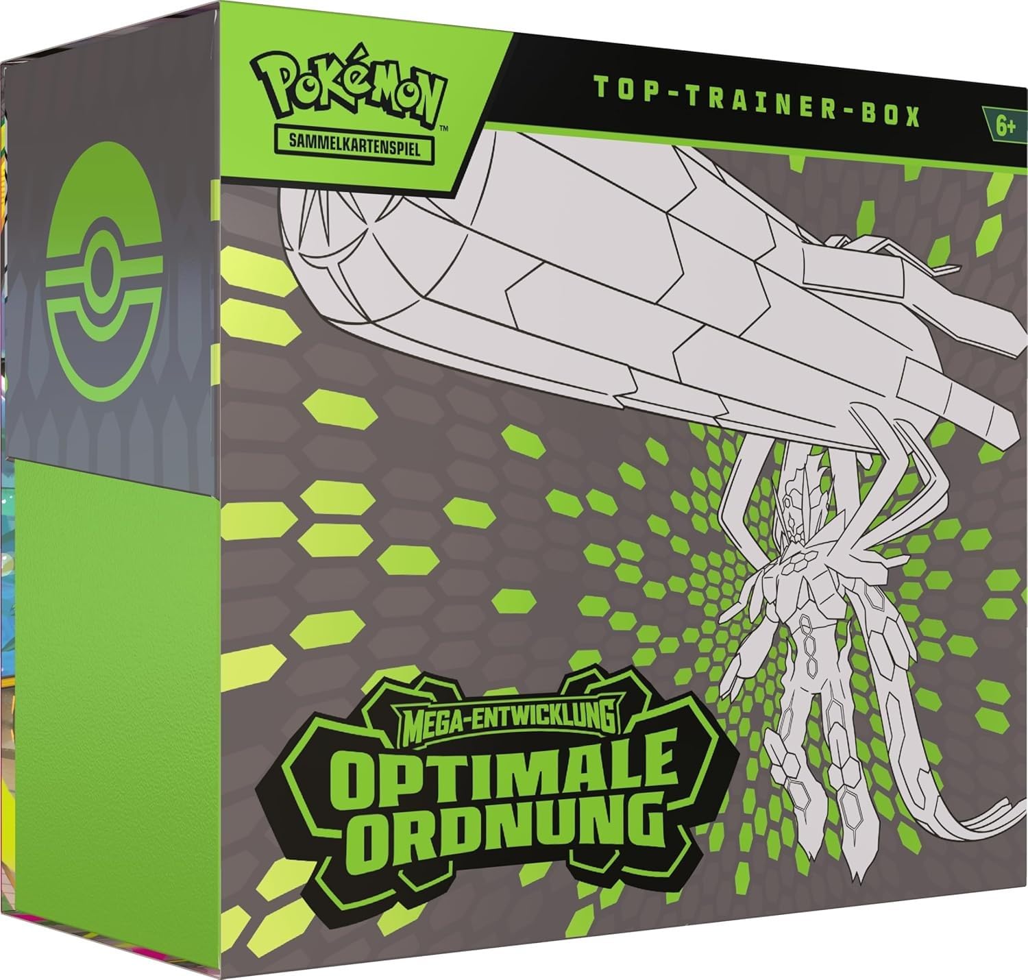 Pokemon Mega Entwicklungen Dunkelnacht – Top Trainer Box TTB - Deutsch NEU & OVP und BB-Toy-Trades-Toploader