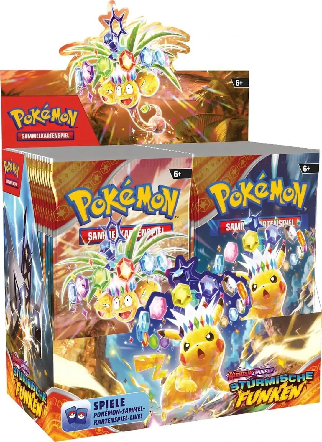 Pokémon TCG: Stürmische Funken Booster Display (36) - DE