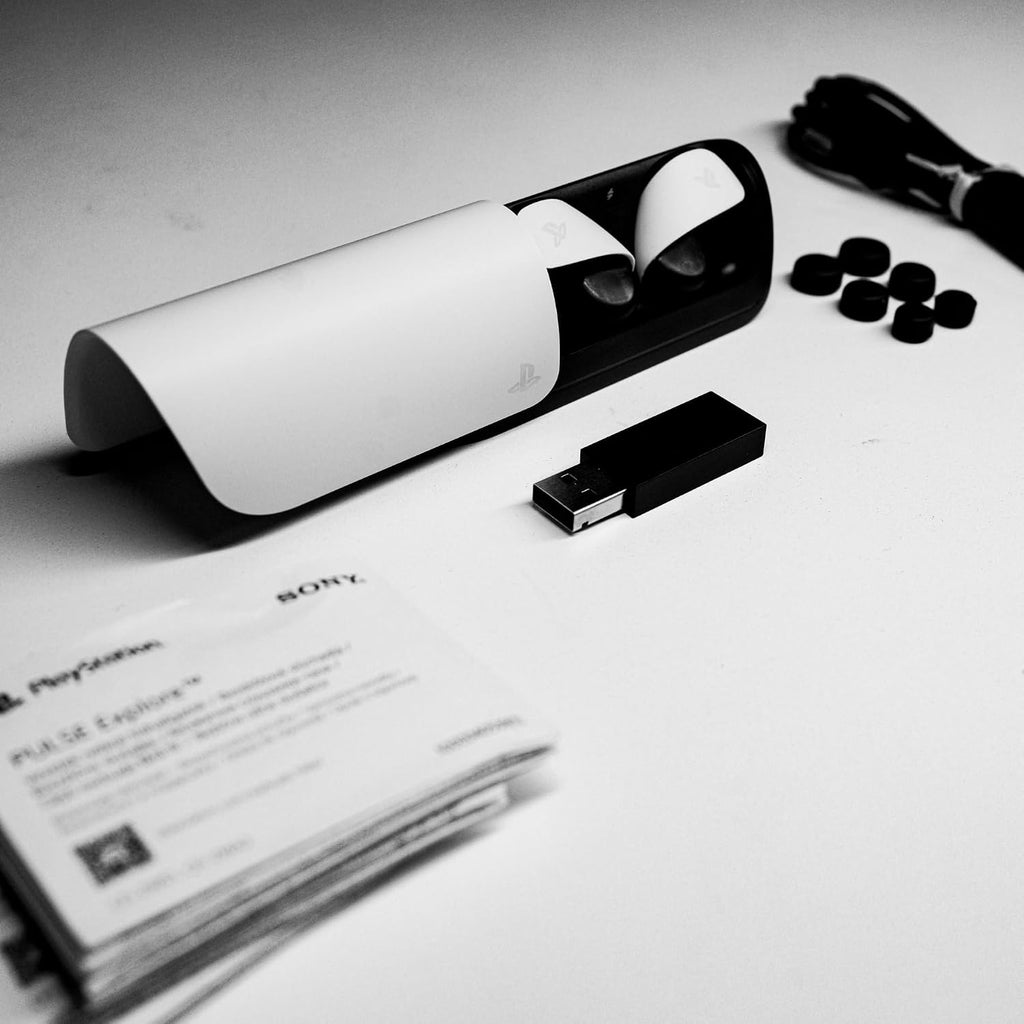Sony Pulse Explore Kabellose Kopfhörer, In-Ear-Kopfhörer, Bluetooth, Schwarz, Weiß