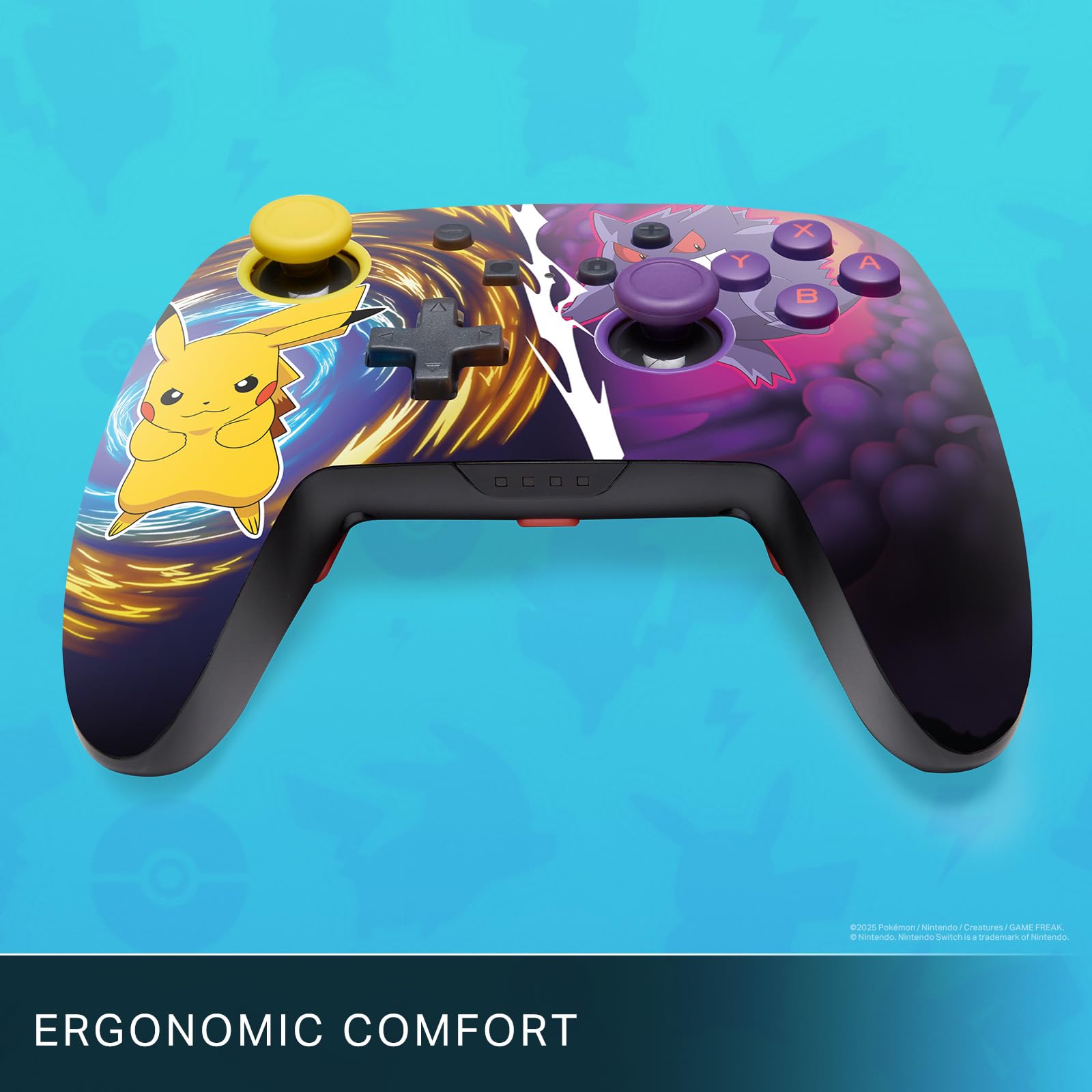 PowerA Enhanced Wireless Controller for Nintendo Switch - Peely, Fortnite, Nintendo Switch - OLED Model, Nintendo Switch Lite, Gamepad, Game Controller, Bluetooth Controller, Officially Licensed