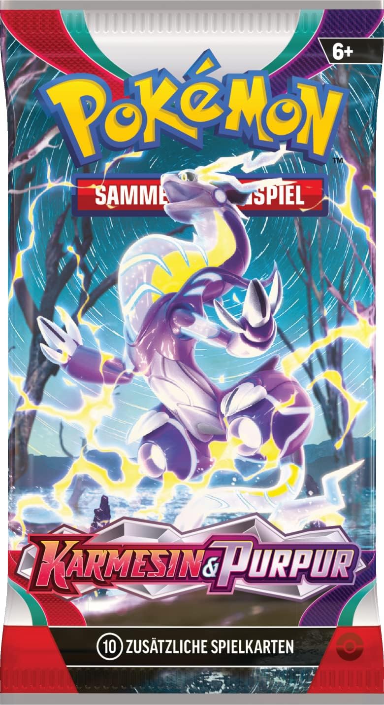 Pokémon-Sammelkartenspiel: Build & Battle Stadion Karmesin & Purpur (2 Decks, 11 Boosterpacks & mehr)