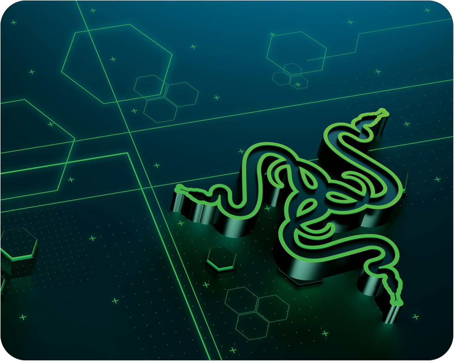 Razer Goliathus Mobile - Extra dünne weiche Gaming Maus-Matte für unterwegs (Kompaktes Mousepad mit reibungsfreier Stoff-Oberfläche, Gesteppter Rand, rutschfest, Abwischbar) Schwarz