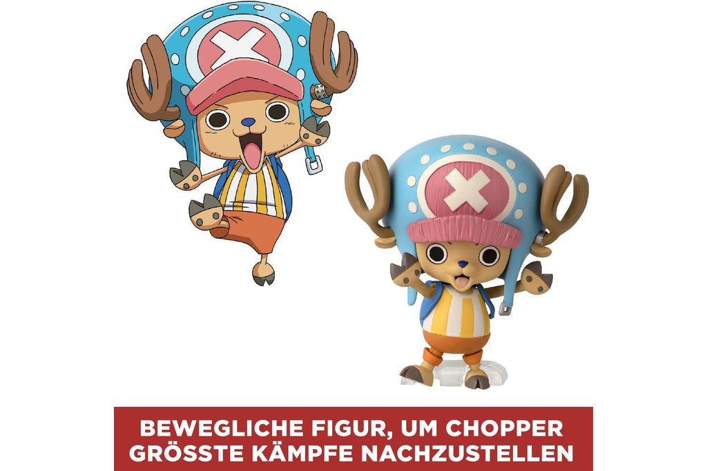 BANDAI – Anime Heroes – One Piece Figur – Lorenor Zorro 17 cm Three Sword Style – Offizielle Lizenz One Piece – Bewegliche Manga Figur Zorro 3 Schwerter – Spielzeug für Kinder ab 4 Jahren – 37052