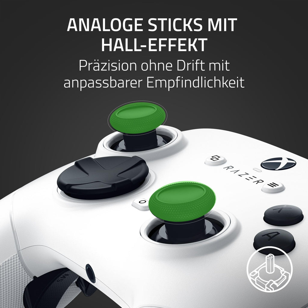 Razer Wolverine V3 Pro - Kabelloser Esports Controller für Xbox & PC (HyperSpeed Wireless, Mecha Tactile Action Buttons, Anti-Drift Hall Effect Analog Sticks, haptische Vibrationen) Schwarz