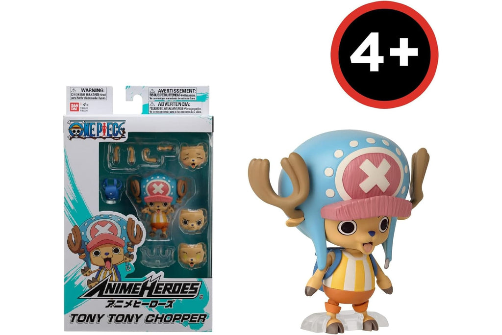 BANDAI – Anime Heroes – One Piece Figur – Lorenor Zorro 17 cm Three Sword Style – Offizielle Lizenz One Piece – Bewegliche Manga Figur Zorro 3 Schwerter – Spielzeug für Kinder ab 4 Jahren – 37052