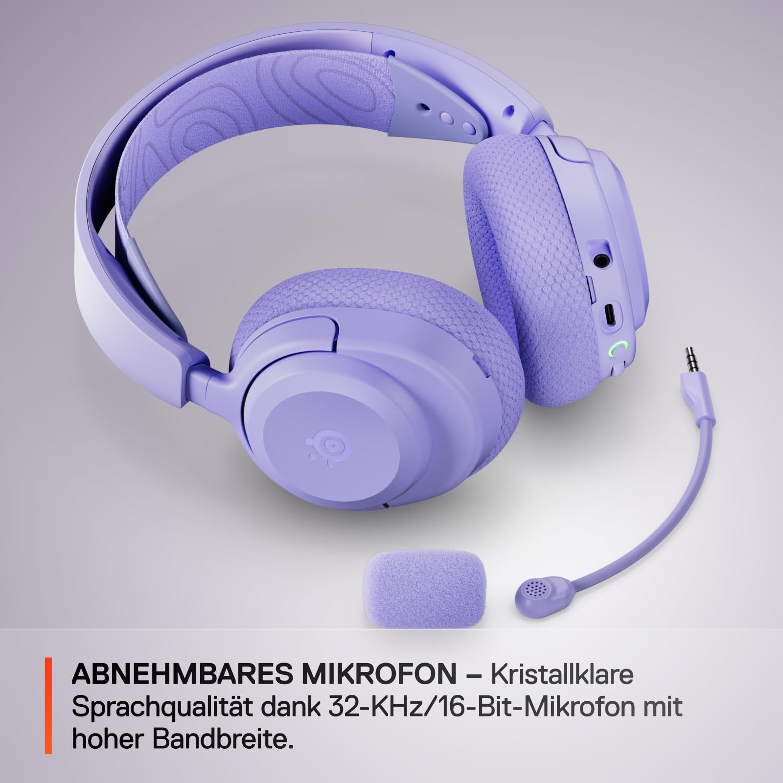 SteelSeries Arctis Nova 3P Wireless - PS5 Headset & PC Gaming Headset – App-Steuerung – 40 Std. Akku – Neodym-Magnet-Treiber – 2,4 GHz/Bluetooth – Abnehmbares Mikrofon – Für PS5, PC, Switch - Schwarz