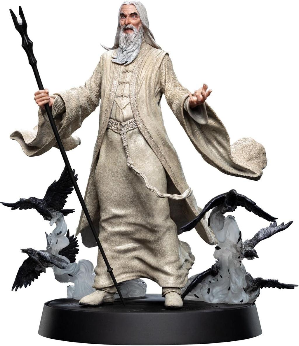 Weta Workshop Der Herr der Ringe Figures of Fandom PVC Statue Saruman the White 26 cm