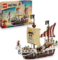 LEGO ONE PIECE - The Pirate Ship Flying Lamb (Going Merry) - Playset with 5 Minifigures - incl. Luffy, Zoro & Nami - Building Toy - Gift for Boys, Girls & Fans from 10 Years - 75639