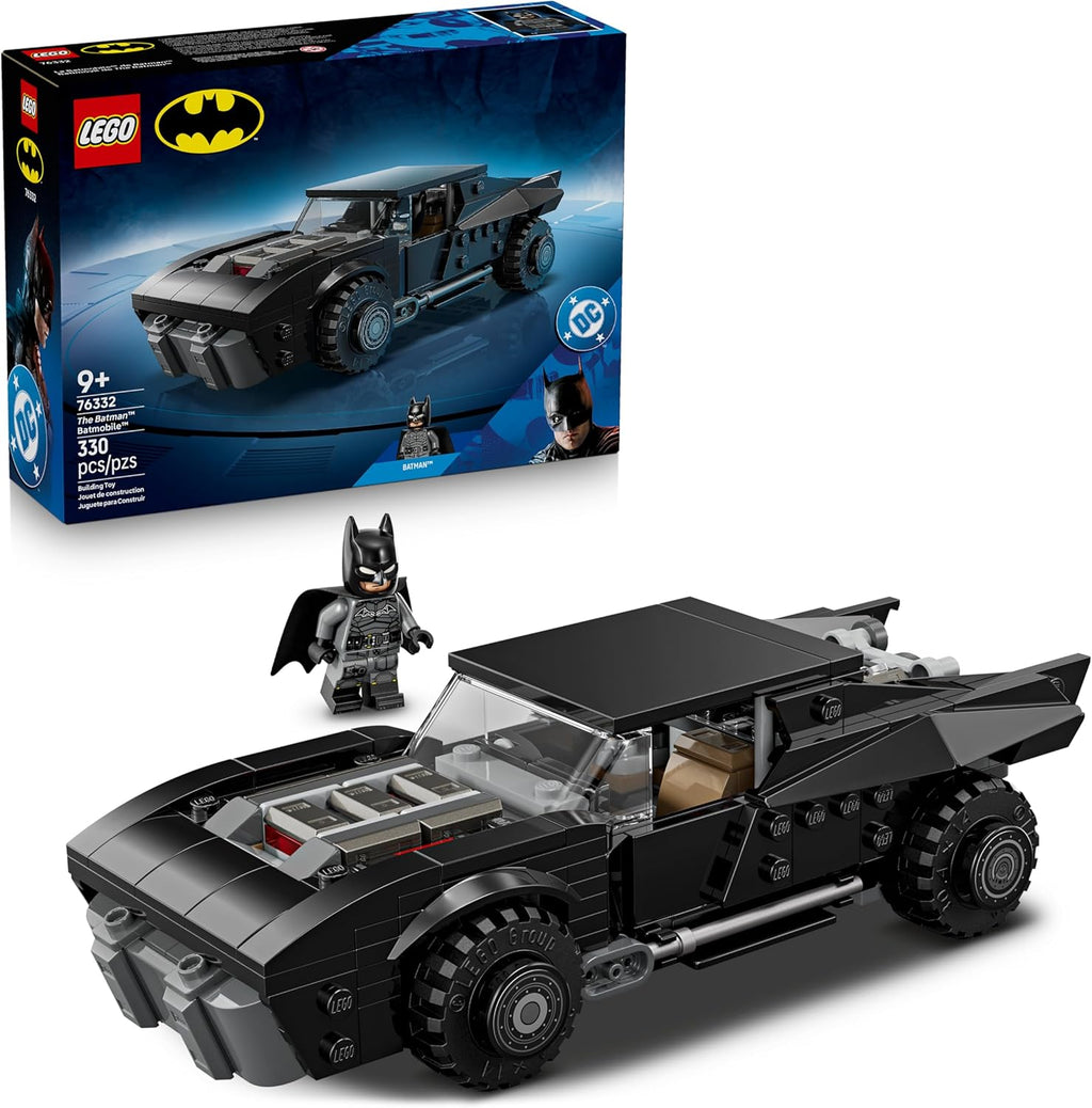 LEGO DC Batman: The Batman Batmobile - Kids' Toy - Playset with Model Car and Superhero Minifigure for Ages 9+ - Creative Gift for Boys, Girls, and Fans - 76332