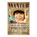 Grupo Erik Poster One Piece Poster Monkey D. Luffy Kunstdruck - Deko Wohnzimmer oder Deko Schlafzimmer - Deko Zimmer - Größe : 61 x 91 - Offizielle Lizenz Netflix One Piece Fanartikel