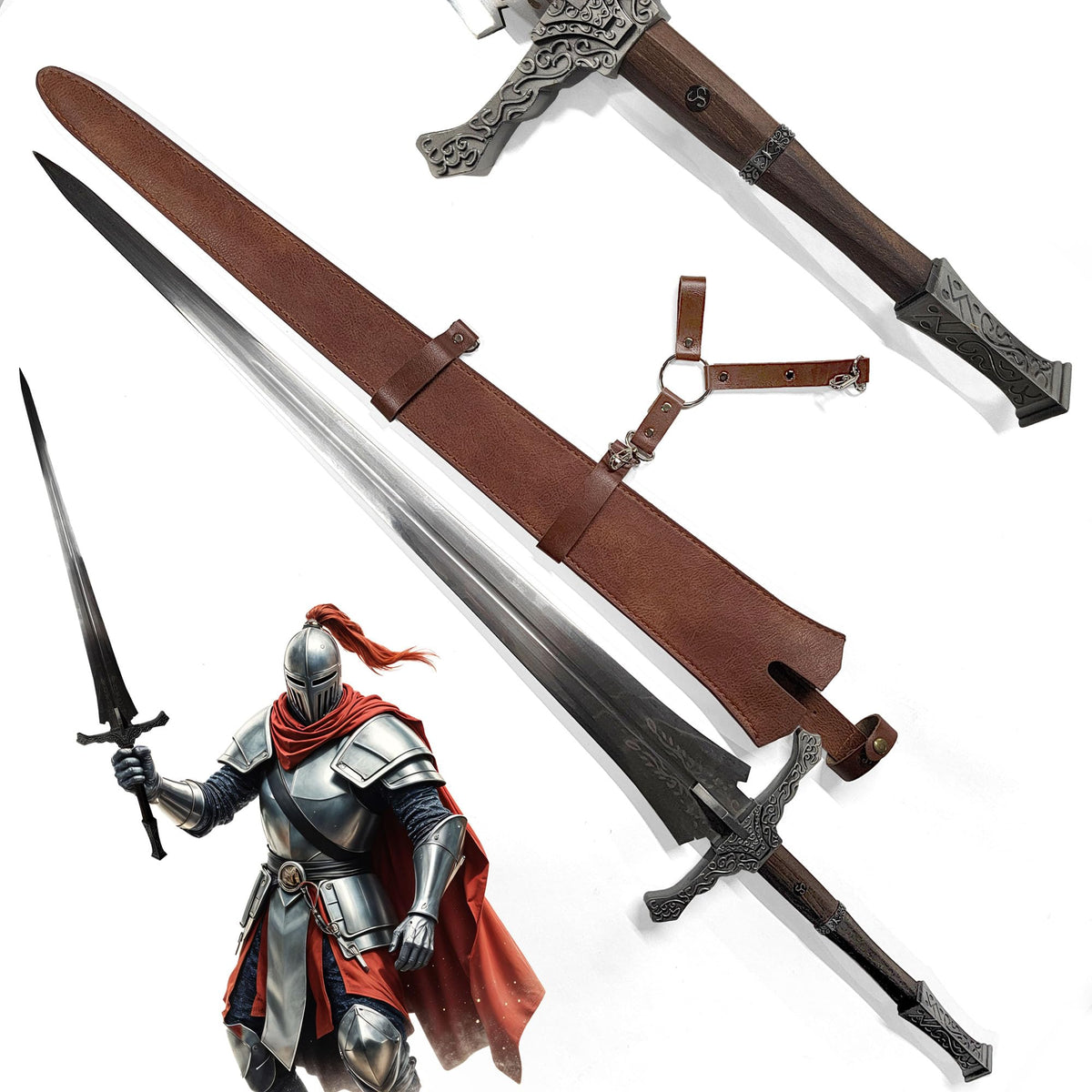 Elden Ring Schwert & Katana Repliken | Gamer Sword | Sammlerschwert & Cosplay Gamer Merch Zubehör Spiel | Fans und Cosplay