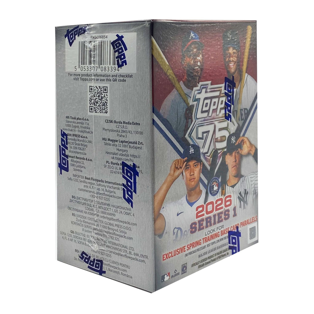 Topps Hoops 2025 2026 Value Box Basketball NBA & Card Up Sleeve