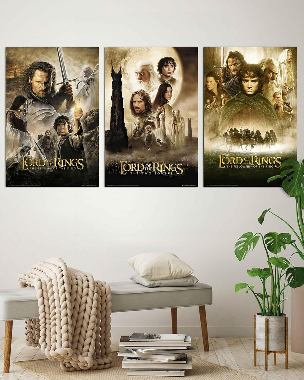 Herr der Ringe Posterset 3 Filmplakate 61 x 91,5 cm