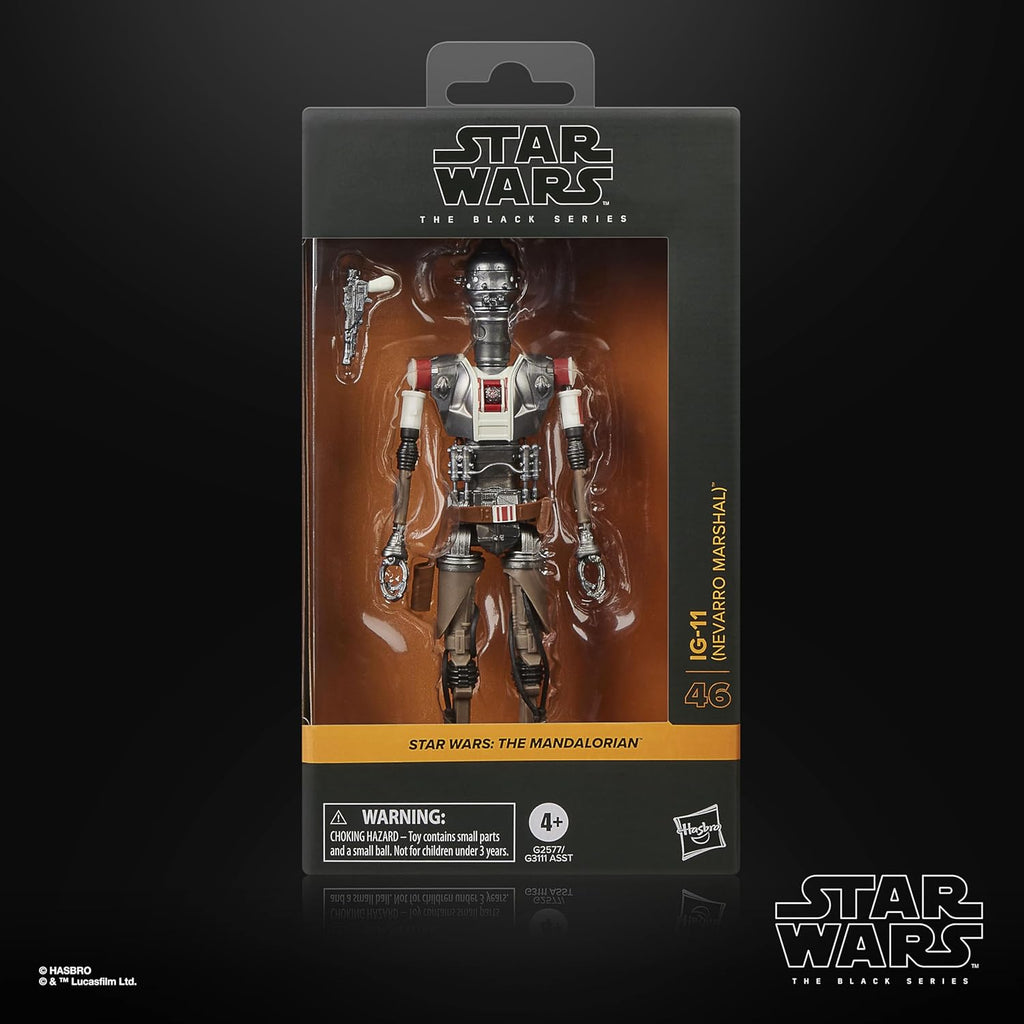 Star Wars The Black Series IG-11 (Nevarro Marshal), The Mandalorian Premium Action-Figur zum Sammeln (15 cm)