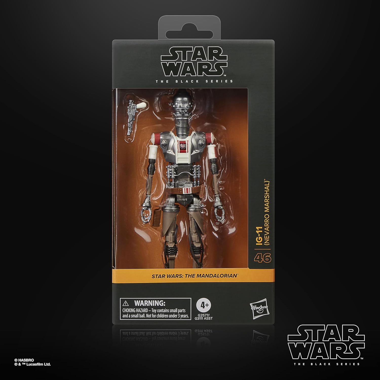 Star Wars The Black Series IG-11 (Nevarro Marshal), The Mandalorian Premium Collectible Action Figure (6-Inch)