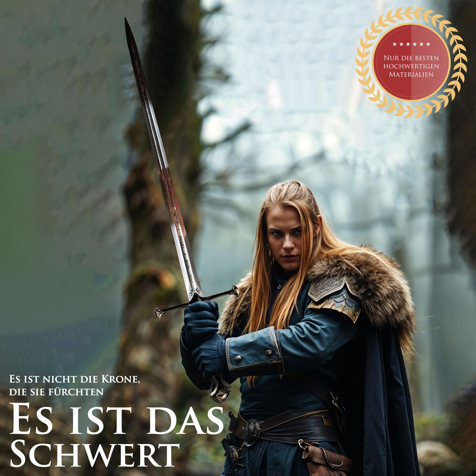 Der Herr der Ringe - LOTR Schwert, Filmschwert, echt, aus Stahl, Der Hobbit, Zauberer Merch, Aragorn Sword, Deko für Sammler und als Geschenk