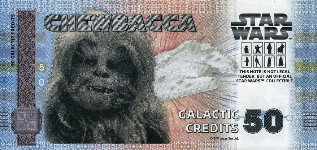 FANTASY CLUB Star Wars Original Chewbacca Trilogie | Offizielles Merchandising | Limitierte Auflage mit goldenem Hologramm und UV-Effekten