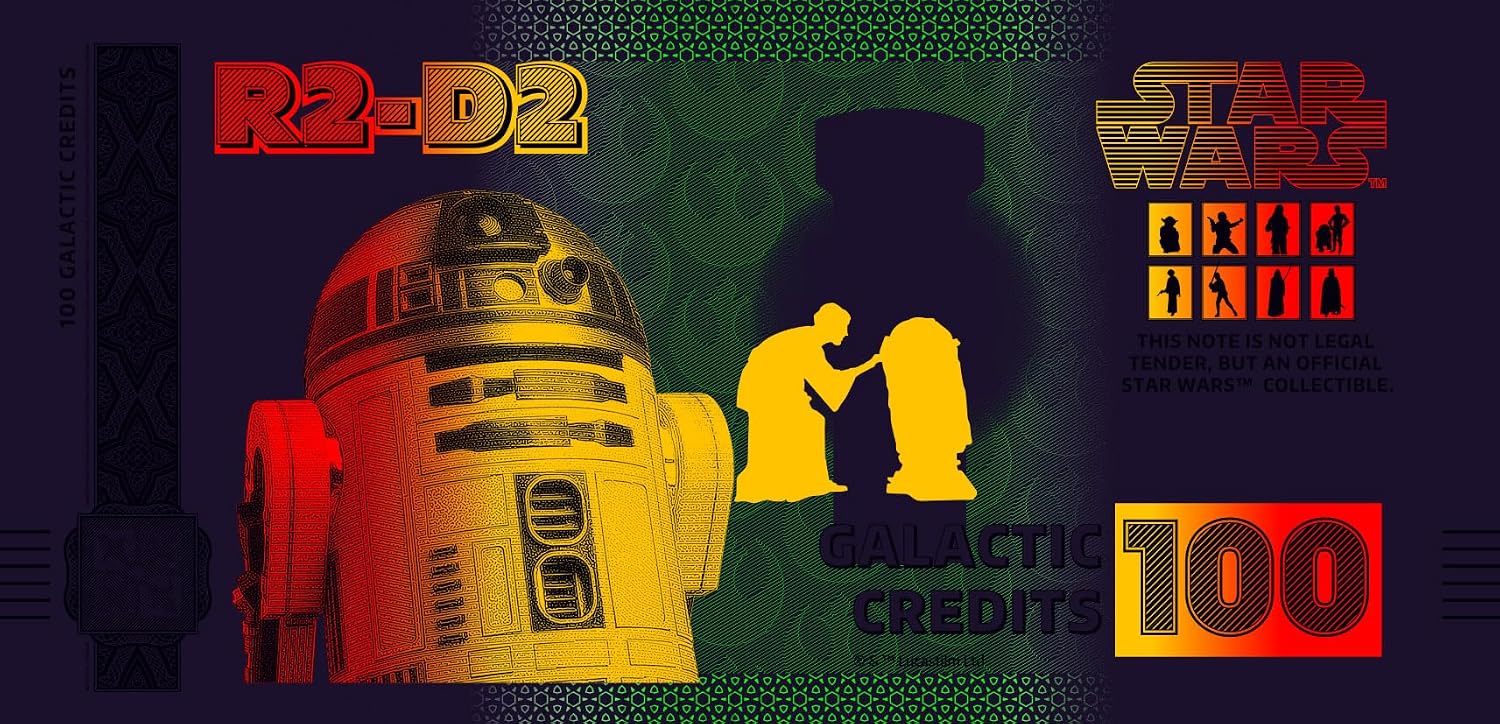 FANTASY CLUB Star Wars Original-Trilogie R2-D2 & C-3PO | Offizielle Merchandising | Limitierte Auflage mit goldenem Hologramm und UV-Effekten