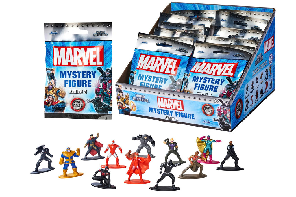 Jada Toys Minecraft Figur (1 Stück in Mystery Blind-Tüte) - 1 von 13 detaillierten Nano Sammelfiguren aus Metall für Fans und Kinder ab 3 Jahre, Welle 5, Auswahl per Zufallslos, je ca. 4 cm