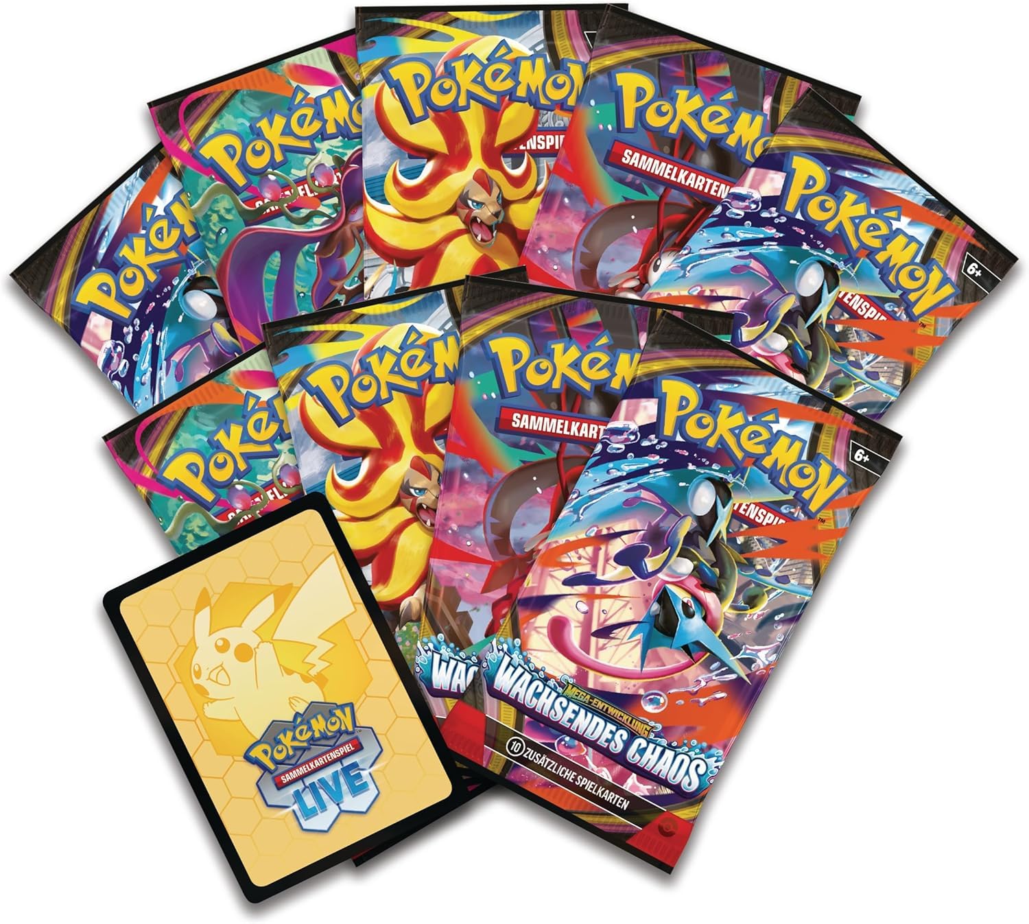 Pokemon Mega Entwicklungen Dunkelnacht – Top Trainer Box TTB - Deutsch NEU & OVP und BB-Toy-Trades-Toploader