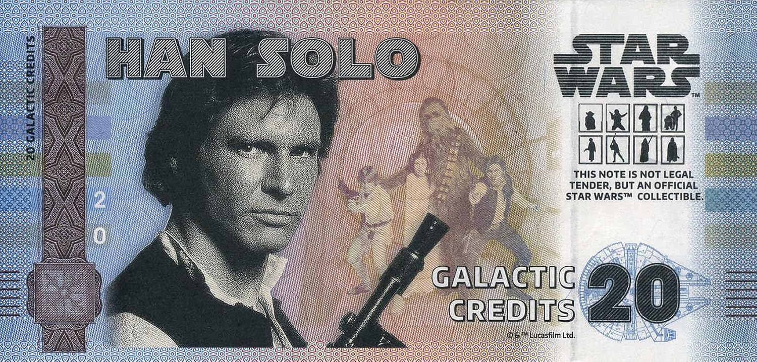FANTASY CLUB Star Wars Original Han Solo Trilogie | Offizielles Merchandising | Limitierte Auflage mit goldenem Hologramm und UV-Effekten