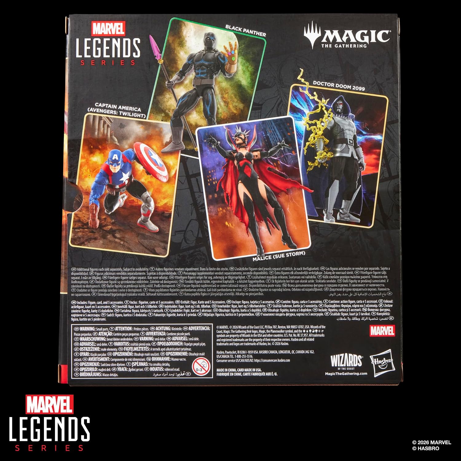 Marvel Legends Series Marvel Super Heroes Magic: The Gathering Captain America (Avengers: Twilight), Action-Figur (15 cm) Plus Exklusive Foil-Sammelkarte für das Trading Card Spiel