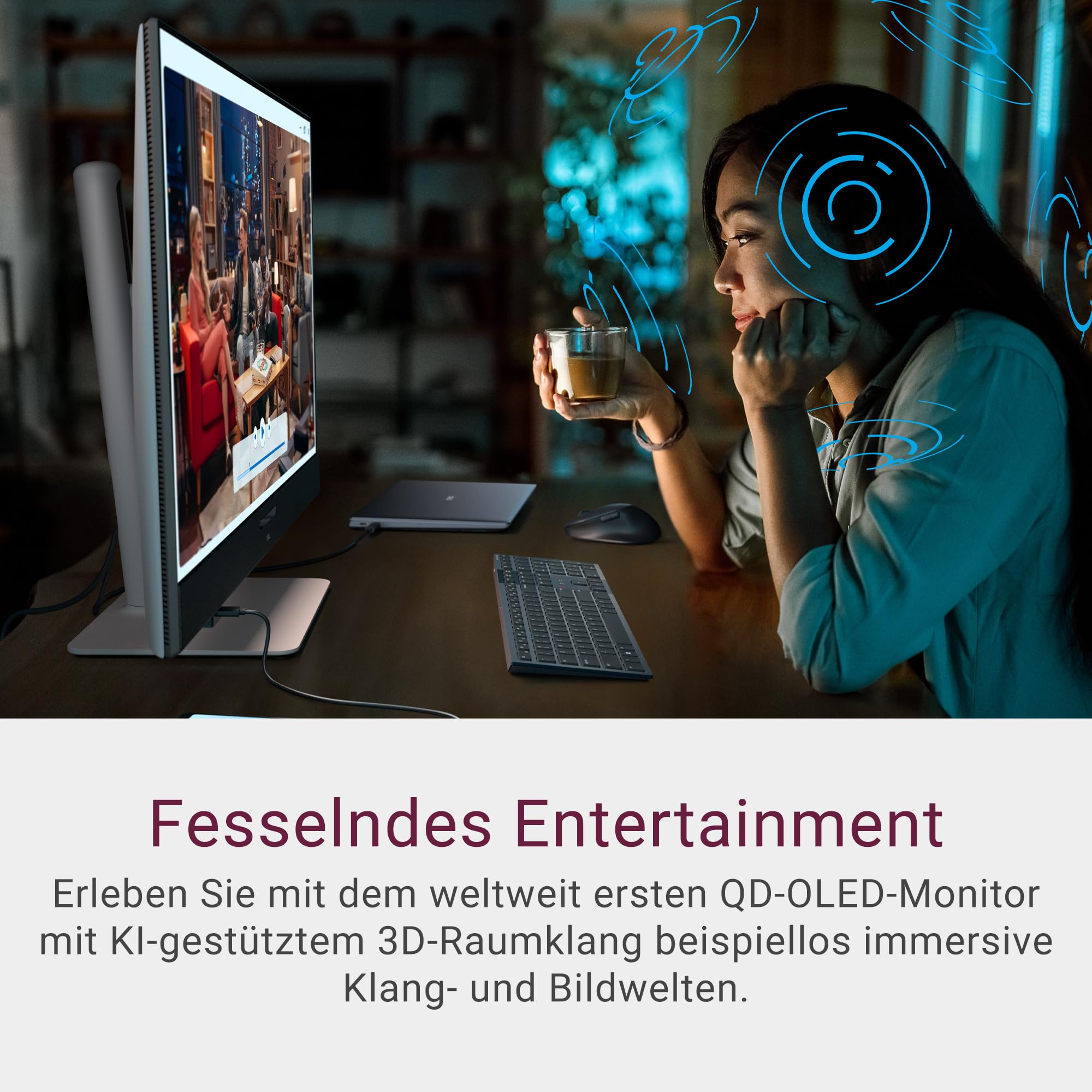 Dell 34 Plus USB-C Monitor - S3425DW, WQHD (3440x1440), 120Hz, VA, 1ms