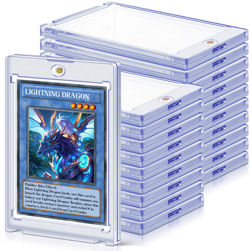 10 Stück 35PT Magnetic Card Holder, UV-Schutz Sammelkarten Hüllen