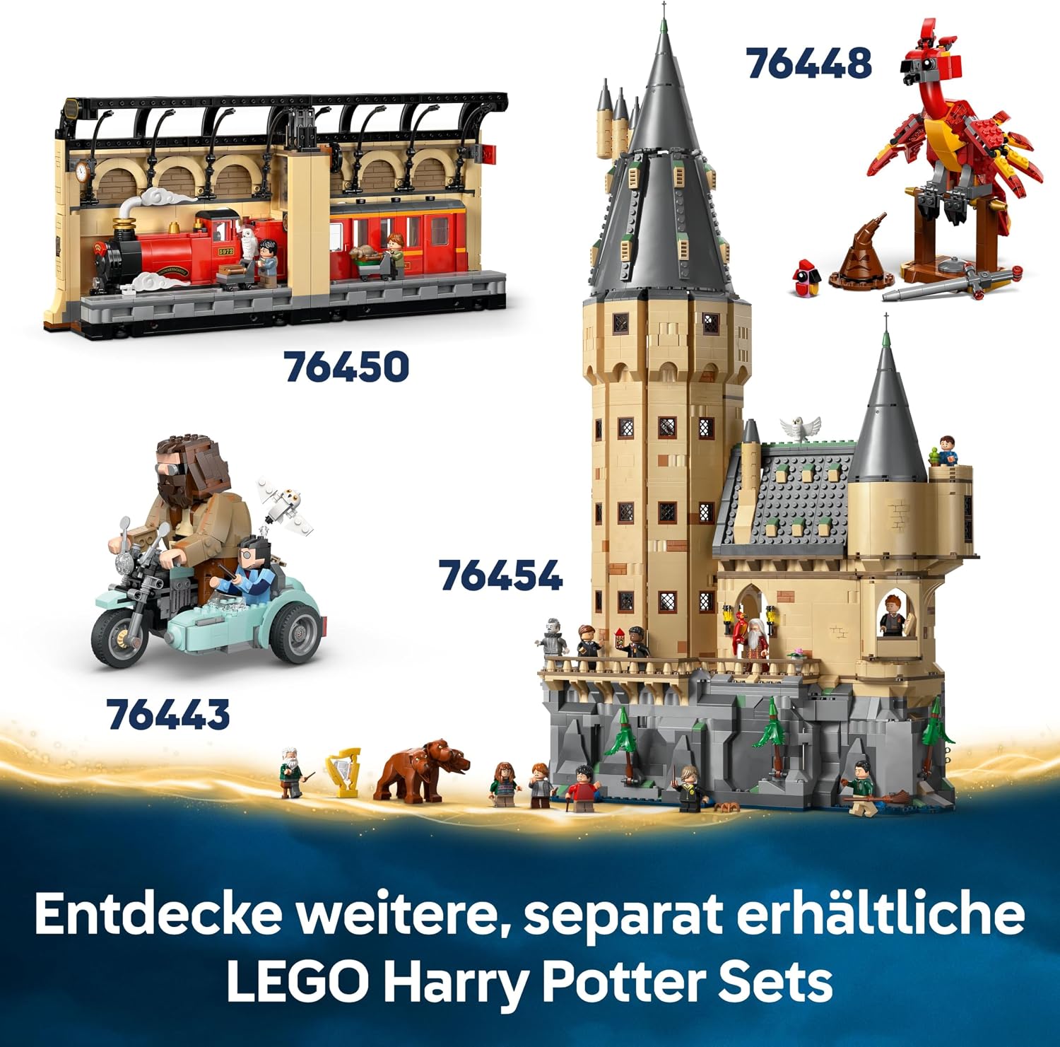 LEGO Harry Potter The Monster Book of Monsters - Interactive Toy with Pull-Back Motor and Biting Mouth - with Neville Longbottom Mini-Figure - Gift for Kids, Harry Potter Fans - 76449