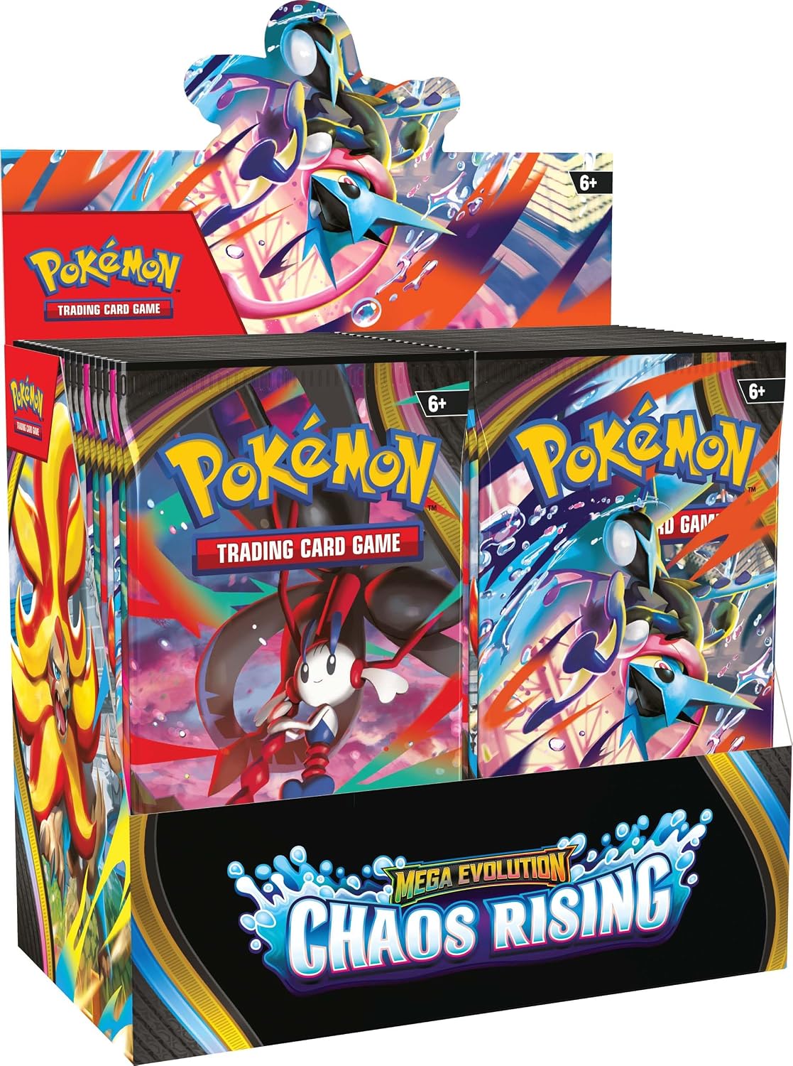 Pokémon TCG: Mega Evolution - Chaos Rising 1 x Booster Pack, Sammelkartenspiel