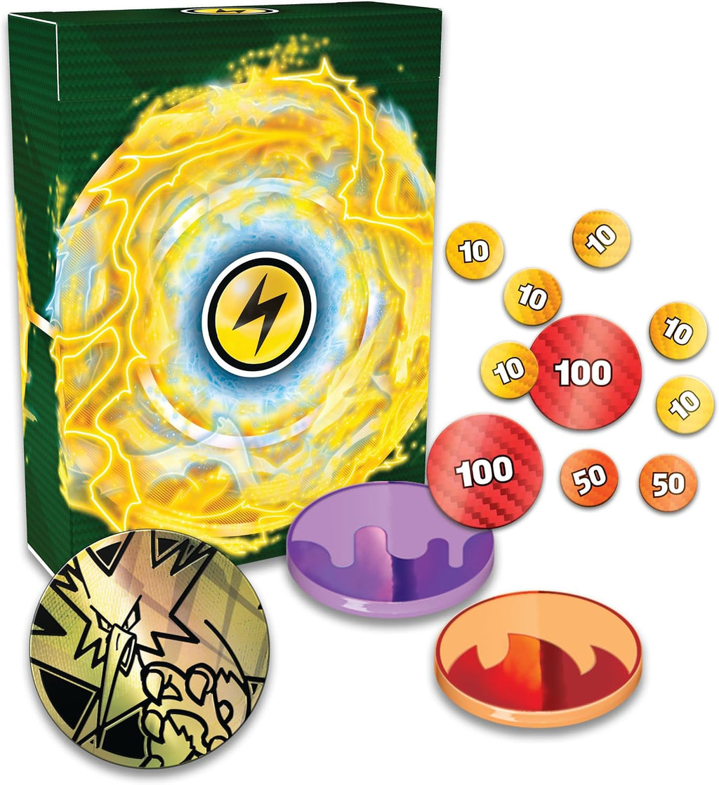 Pokémon-Sammelkartenspiel: Deluxe-Kampfdeck Zapdos-ex (sofort spielbares Deck mit 60 Karten & Zubehör)