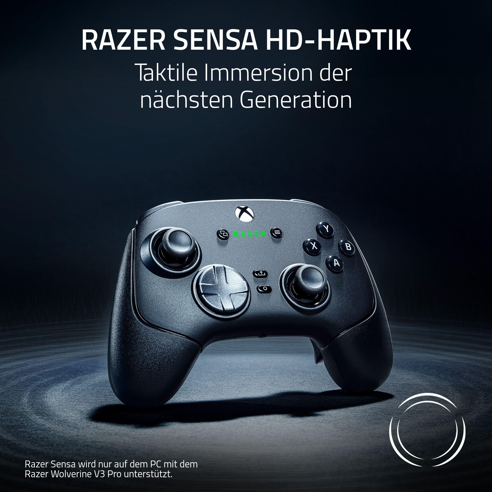 Razer Wolverine V3 Pro - Kabelloser Esports Controller für Xbox & PC (HyperSpeed Wireless, Mecha Tactile Action Buttons, Anti-Drift Hall Effect Analog Sticks, haptische Vibrationen) Schwarz