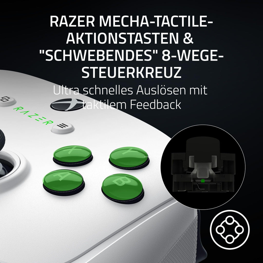 Razer Wolverine V3 Pro - Kabelloser Esports Controller für Xbox & PC (HyperSpeed Wireless, Mecha Tactile Action Buttons, Anti-Drift Hall Effect Analog Sticks, haptische Vibrationen) Schwarz