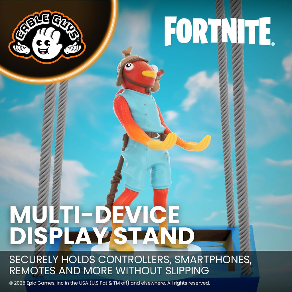 Cableguys Fortnite Fishsticks Controller Halter & Handy Ständer - Gaming Zubehör für Zimmer und Schreibtisch-Setup, Ständer Kompatibel mit Xbox-, PlayStation- & den meisten Standard-Controllern