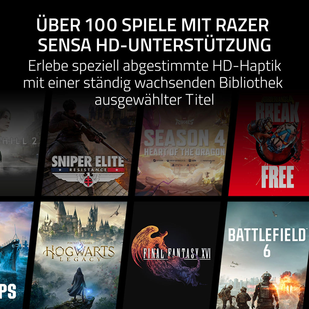 Razer Wolverine V3 Pro - Kabelloser Esports Controller für Xbox & PC (HyperSpeed Wireless, Mecha Tactile Action Buttons, Anti-Drift Hall Effect Analog Sticks, haptische Vibrationen) Schwarz