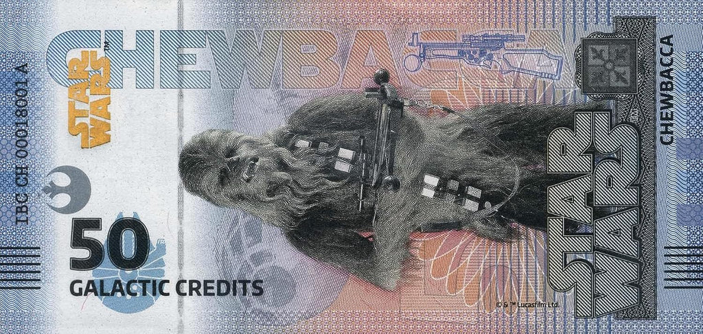 FANTASY CLUB Star Wars Original Chewbacca Trilogie | Offizielles Merchandising | Limitierte Auflage mit goldenem Hologramm und UV-Effekten