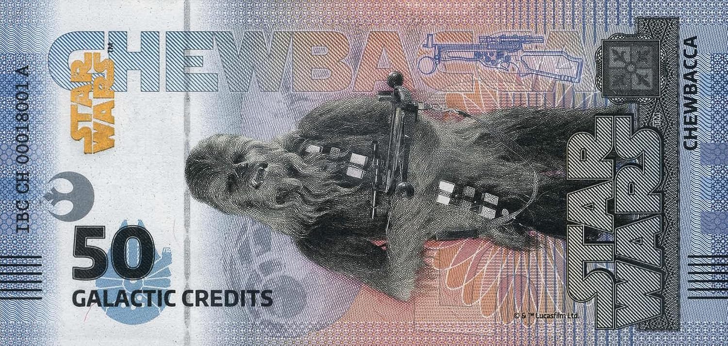 FANTASY CLUB Star Wars Original Chewbacca Trilogie | Offizielles Merchandising | Limitierte Auflage mit goldenem Hologramm und UV-Effekten