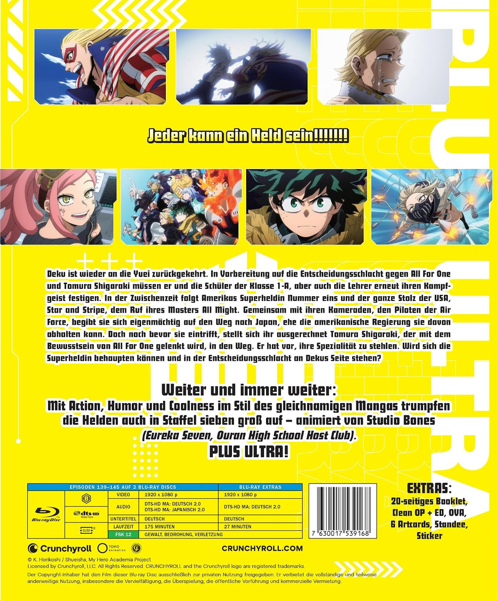 My Hero Academia - Staffel 7 - Vol.1 - [Blu-ray] mit Sammelschuber | ⠀