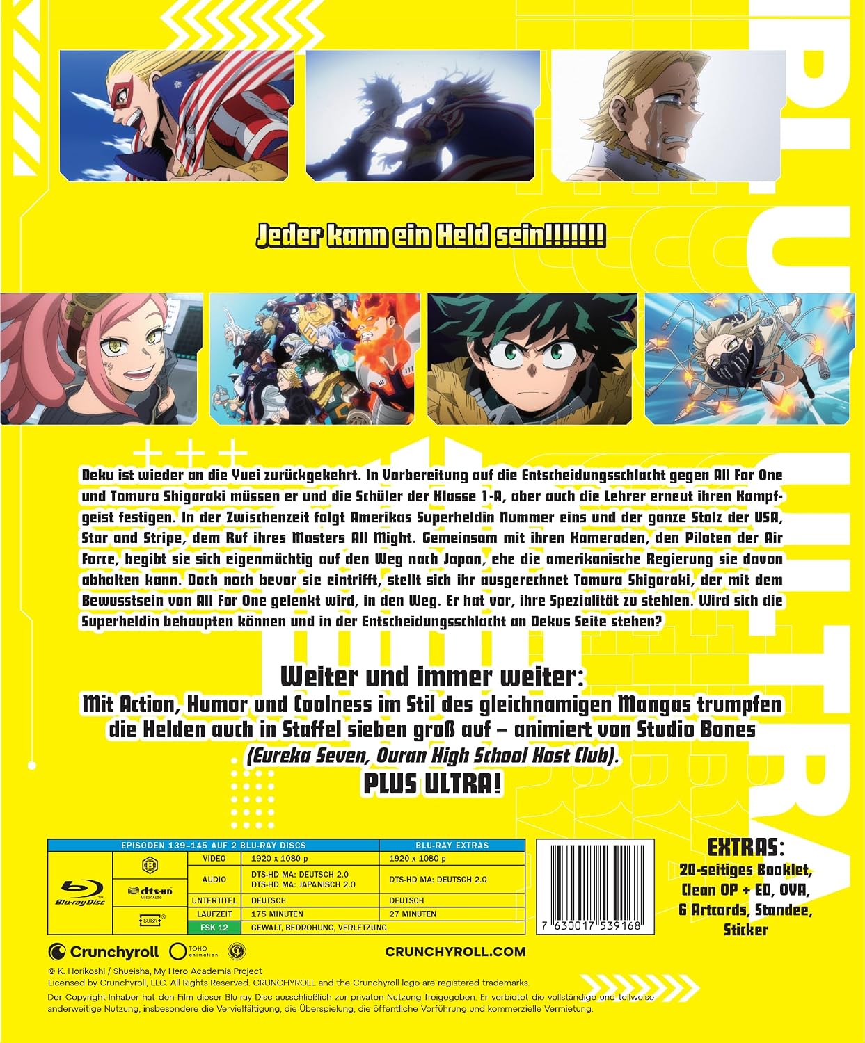 My Hero Academia - Staffel 7 - Vol.1 - [Blu-ray] mit Sammelschuber | ⠀