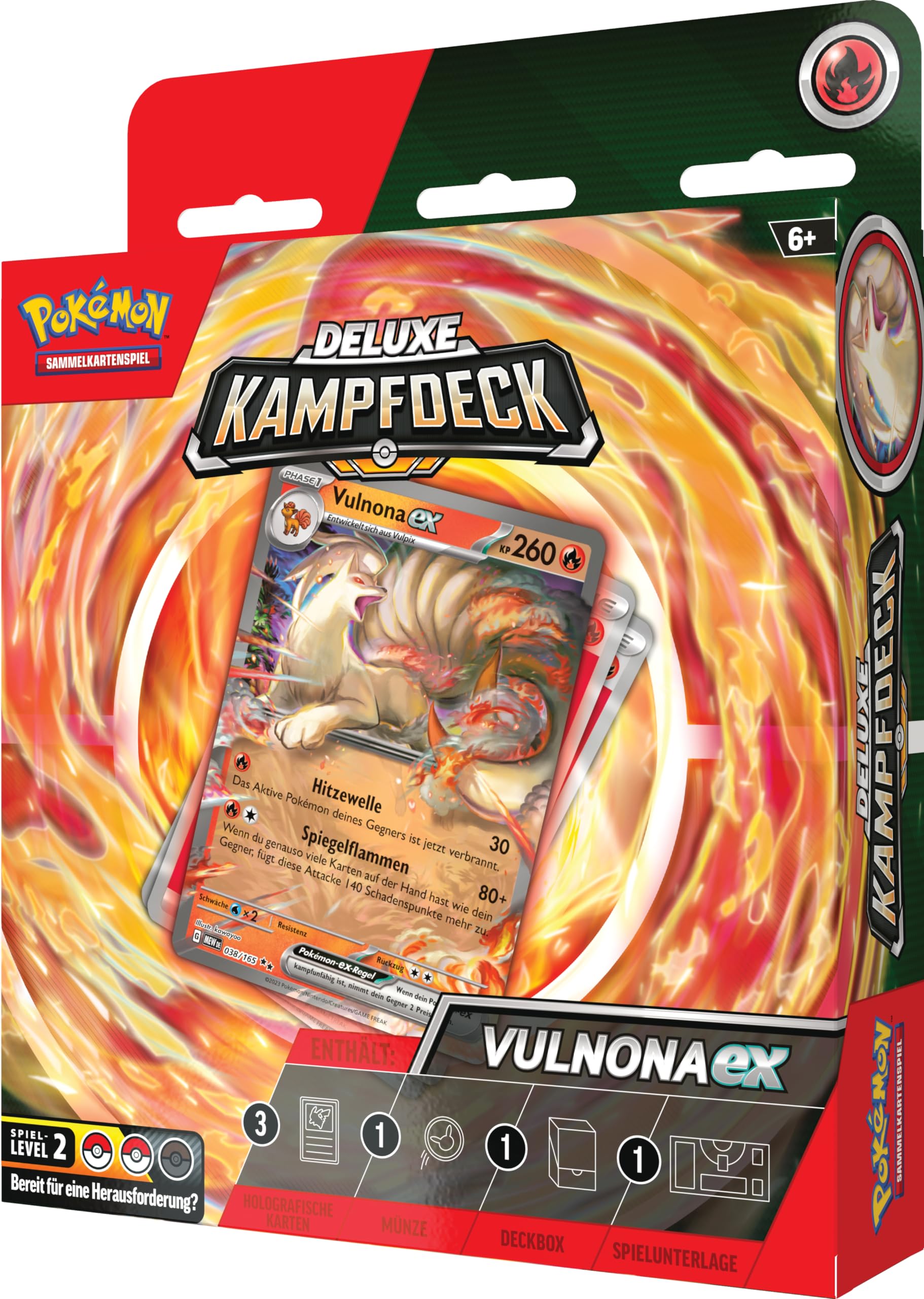 Pokémon-Sammelkartenspiel: Deluxe-Kampfdeck Zapdos-ex (sofort spielbares Deck mit 60 Karten & Zubehör)