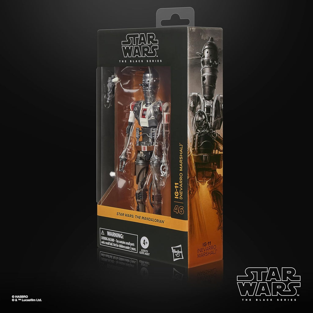 Star Wars The Black Series IG-11 (Nevarro Marshal), The Mandalorian Premium Action-Figur zum Sammeln (15 cm)