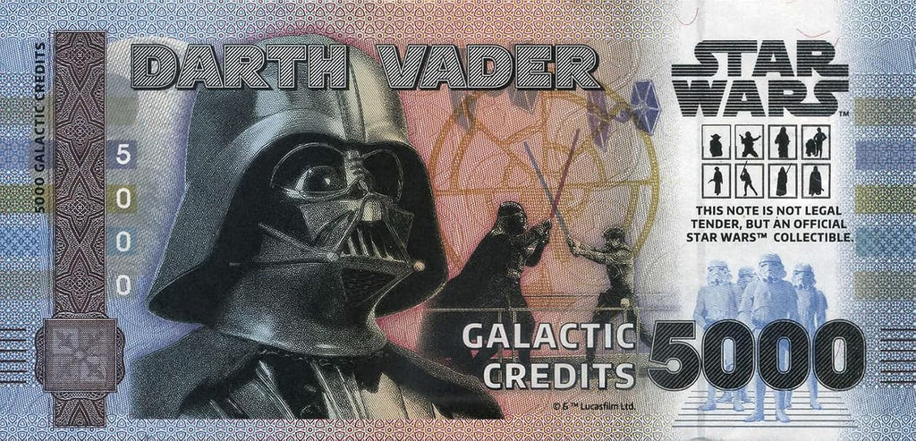 FANTASY CLUB Star Wars Original Darth Vader Trilogie | Offizielles Merchandising | Limitierte Auflage mit goldenem Hologramm und UV-Effekten