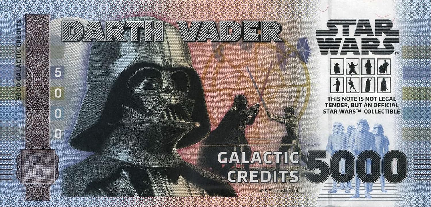 FANTASY CLUB Star Wars Original Darth Vader Trilogie | Offizielles Merchandising | Limitierte Auflage mit goldenem Hologramm und UV-Effekten