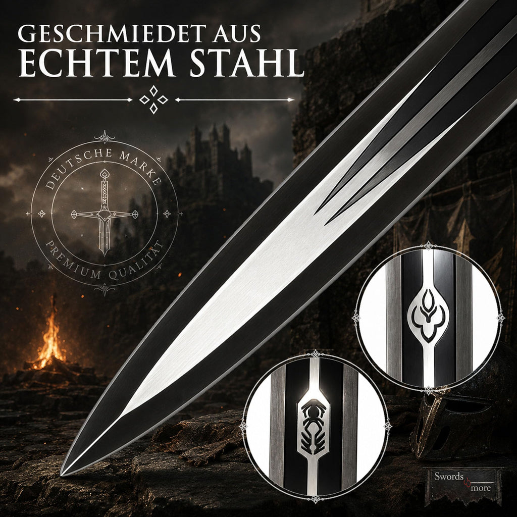 Elden Ring Schwert & Katana Repliken | Gamer Sword | Sammlerschwert & Cosplay Gamer Merch Zubehör Spiel | Fans und Cosplay